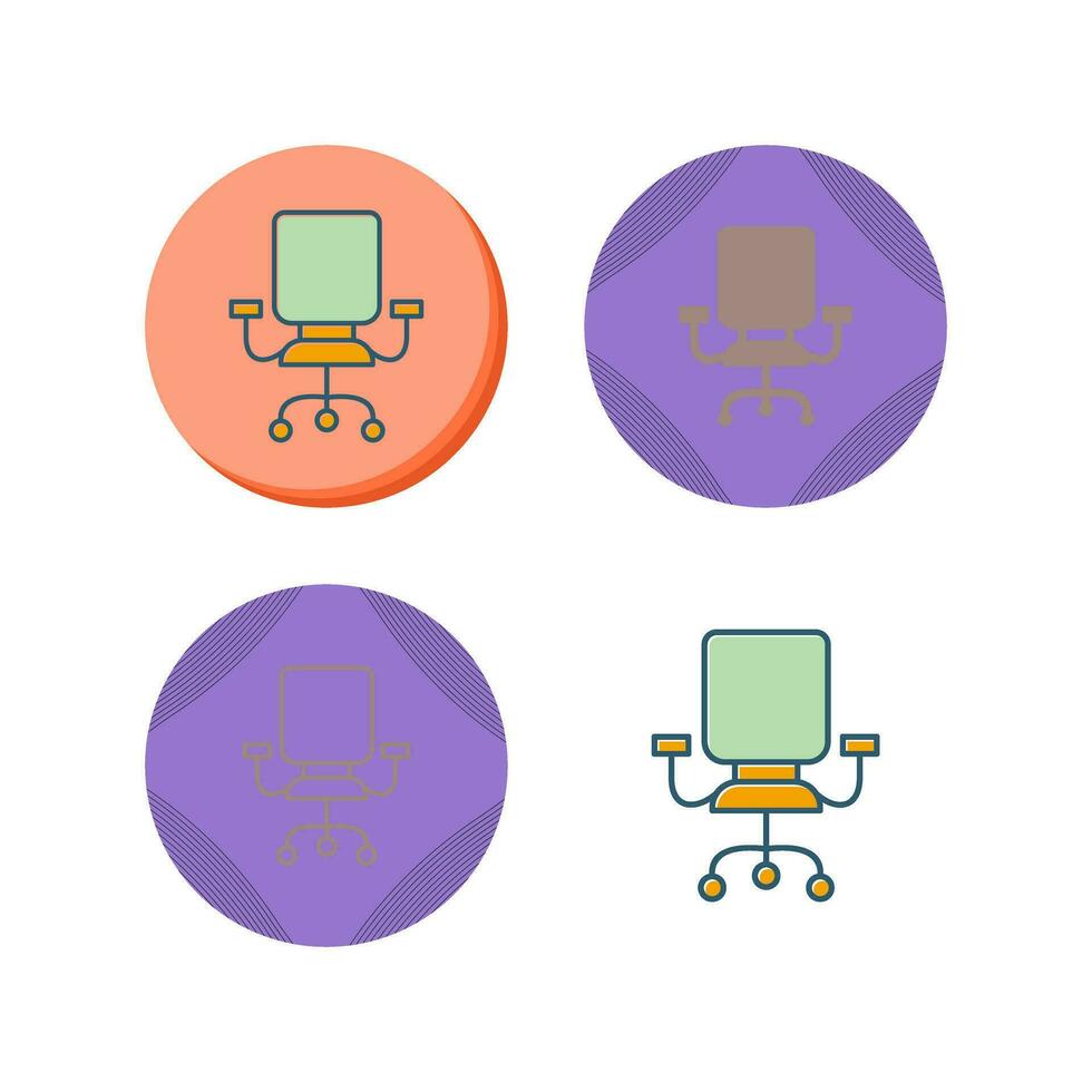Office Chair Vector Icon