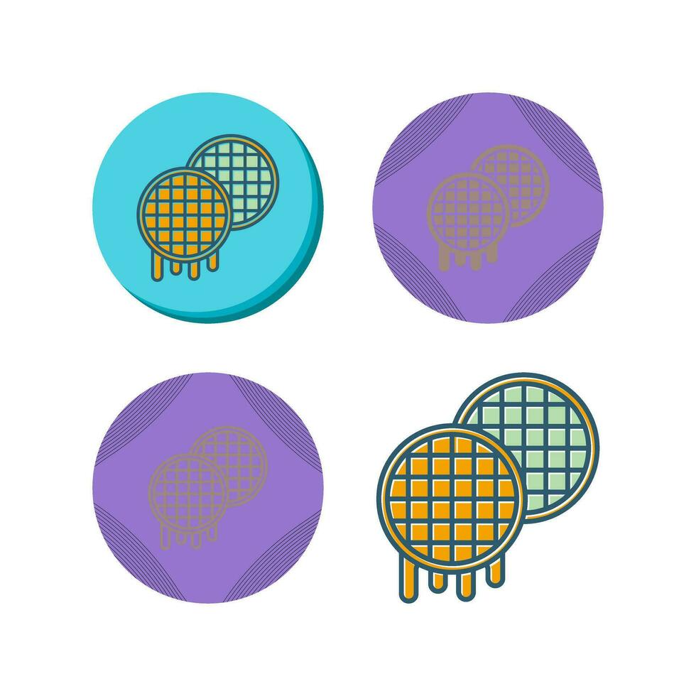 Waffle Vector Icon