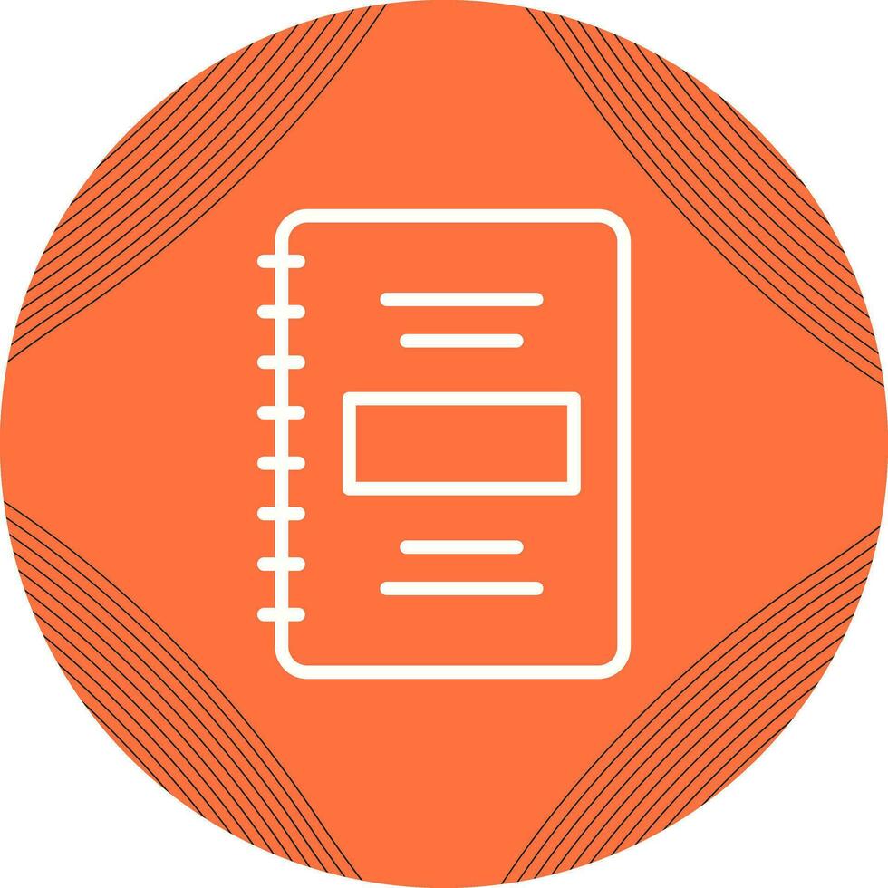 Notebook Vector Icon