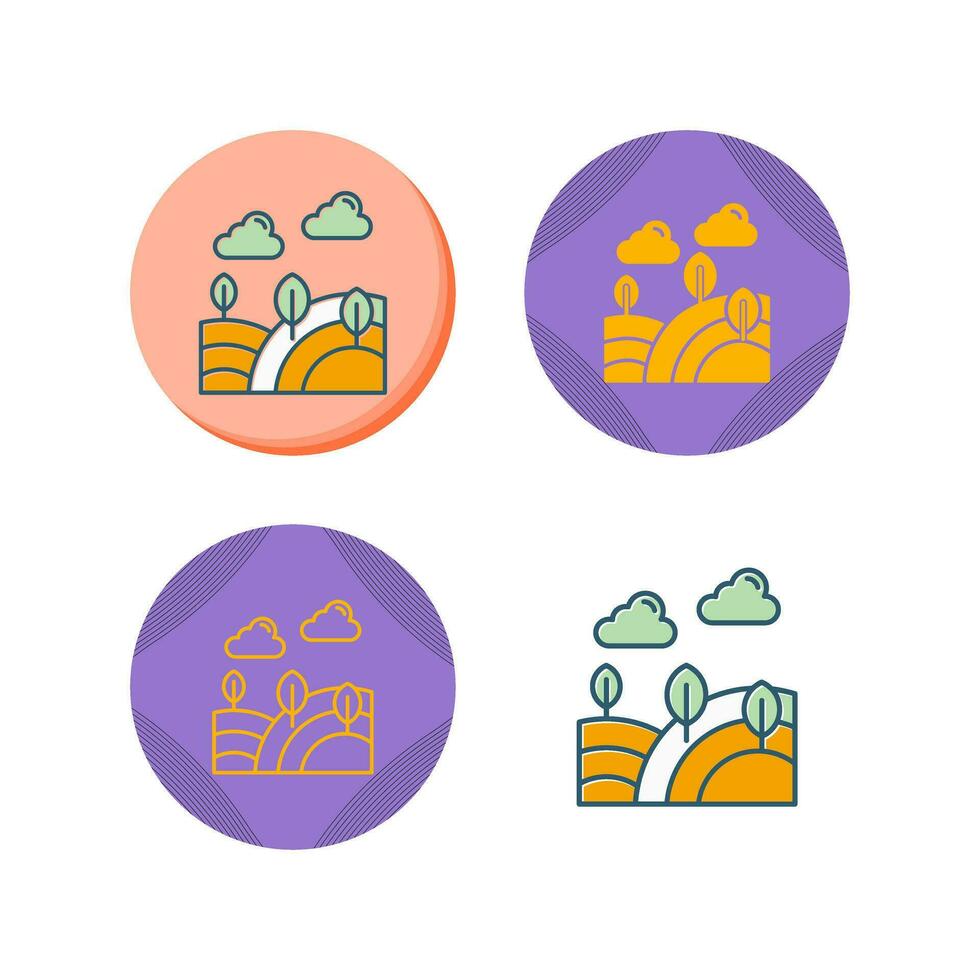 Field Vector Icon