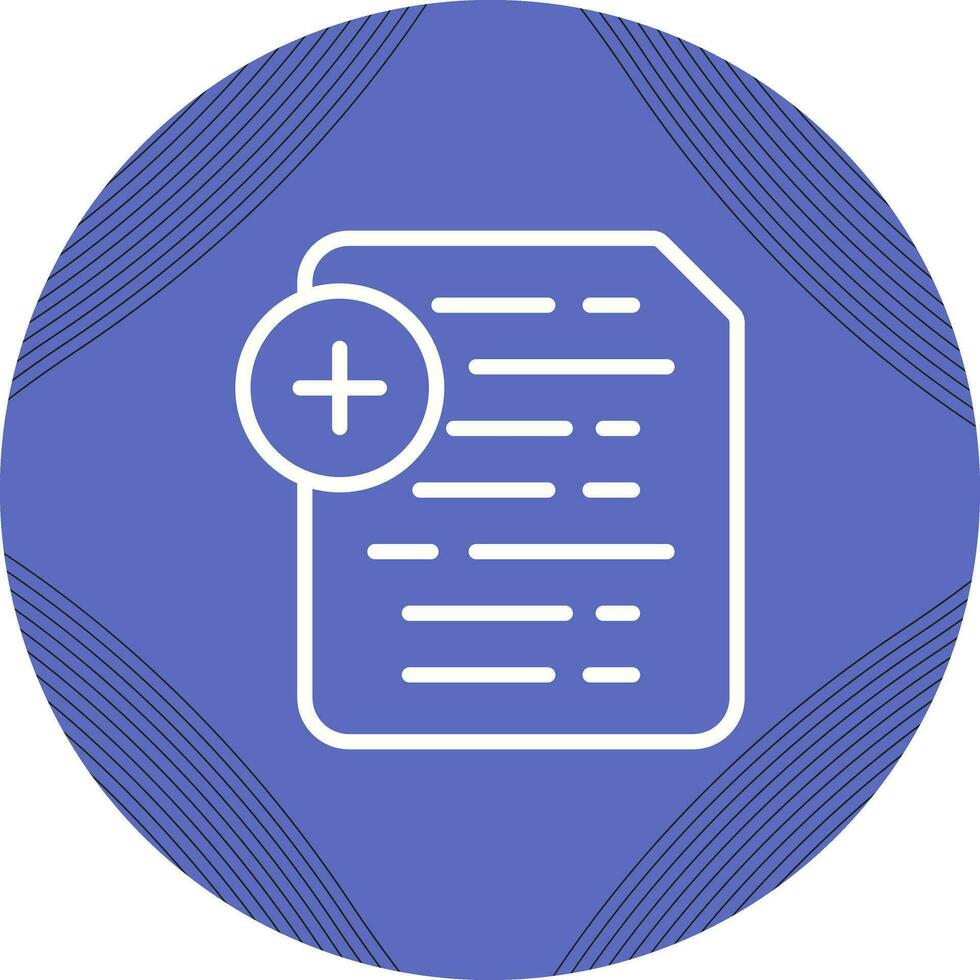 Document Insert Icon Vector Icon