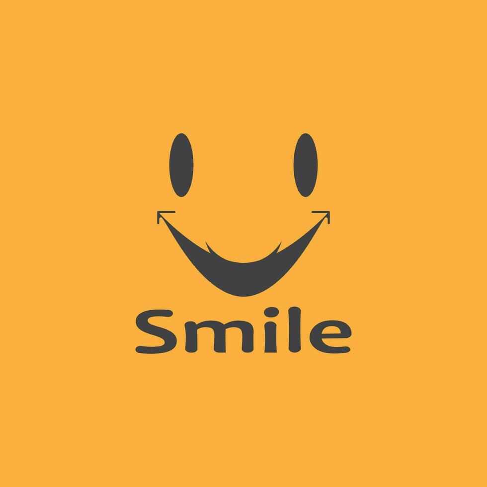 sonrisa icono emoticon símbolo modelo vector