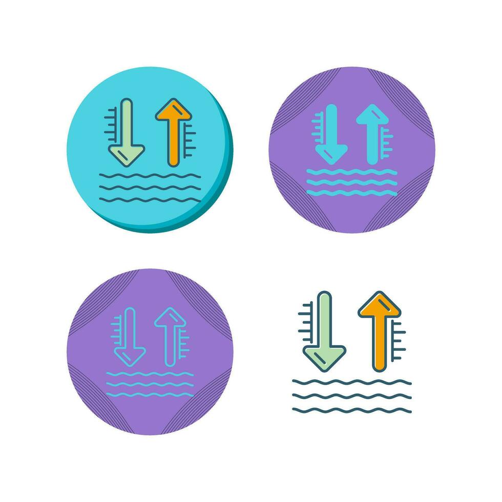 High Tide Vector Icon