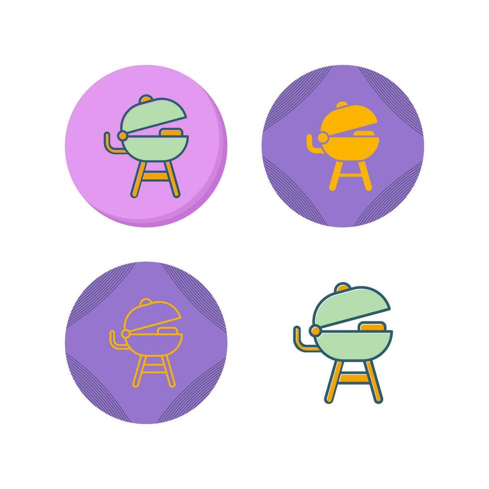 Grilled Vector Icon