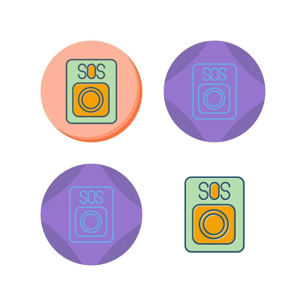 Sos Vector Icon
