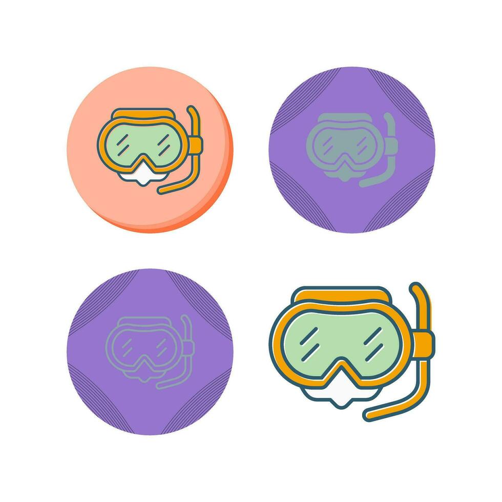 Diving Mask Vector Icon