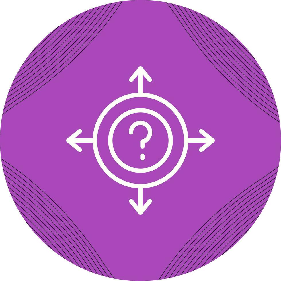 Uncertainty Vector Icon