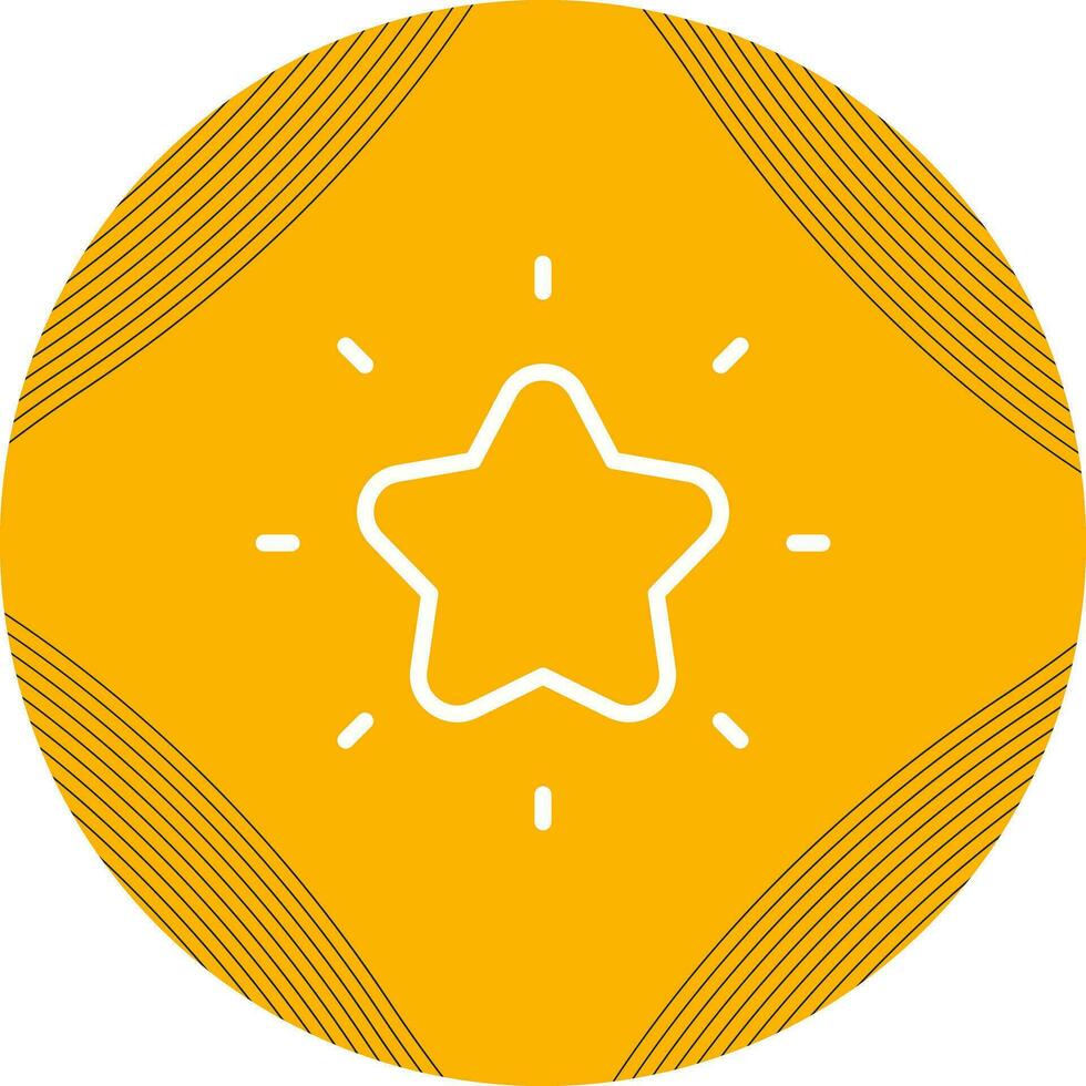 Shining Star Vector Icon