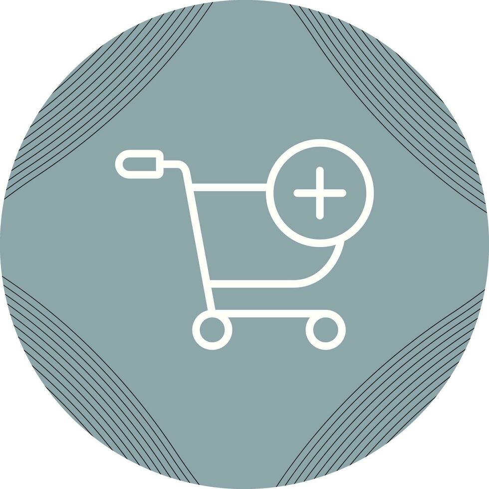 Shoping Cart Add Vector Icon