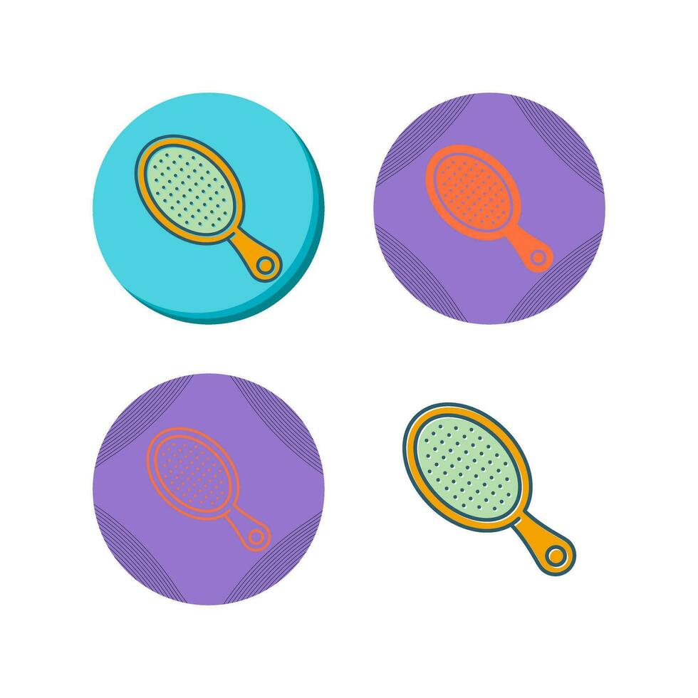 Hair Brush Vector Icon