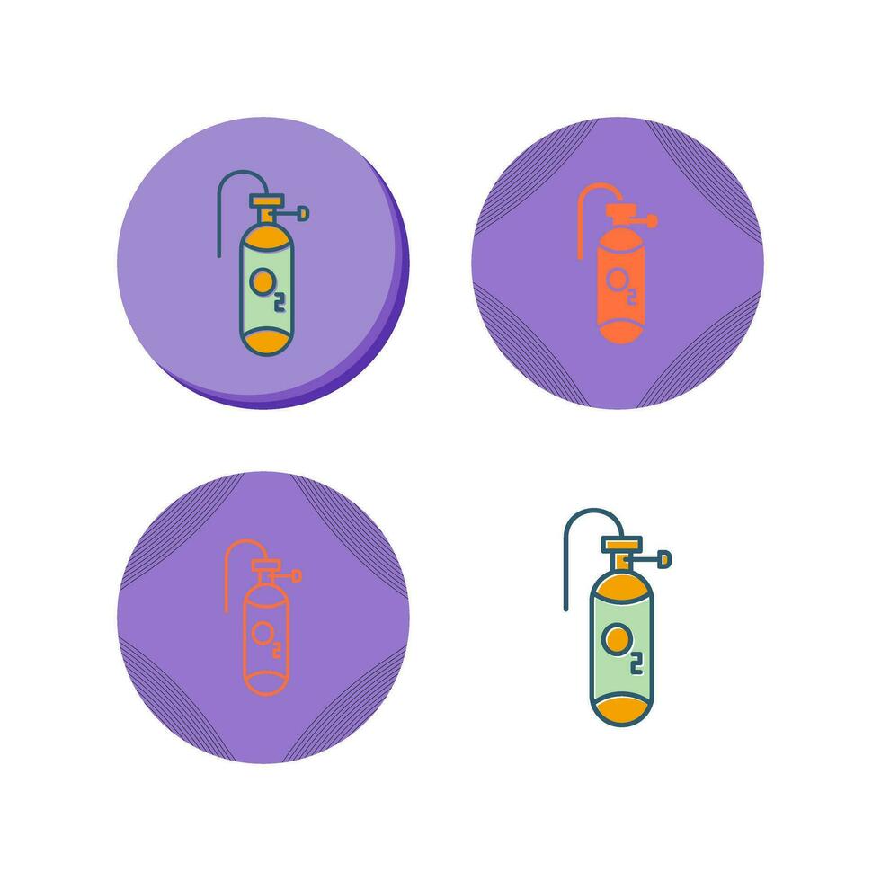 Oxygen Tank Vector Icon