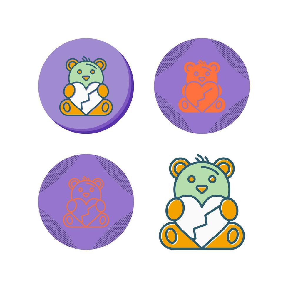 Teddy Bear Vector Icon