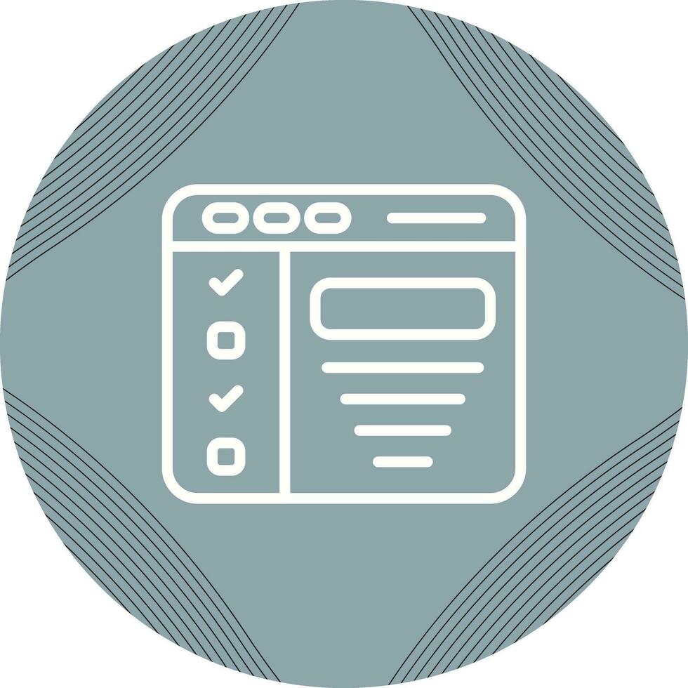 Design Brief Vector Icon