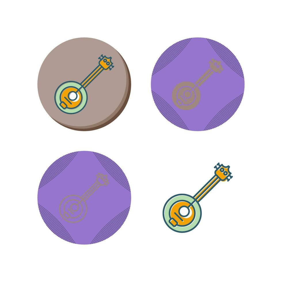 Banjo Vector Icon
