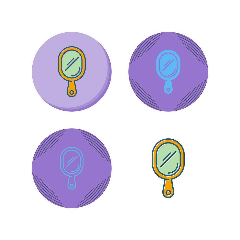 Hand Mirror Vector Icon