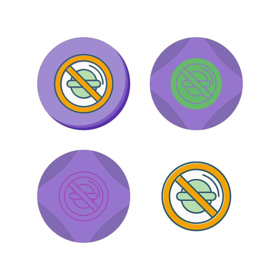 No Food Vector Icon