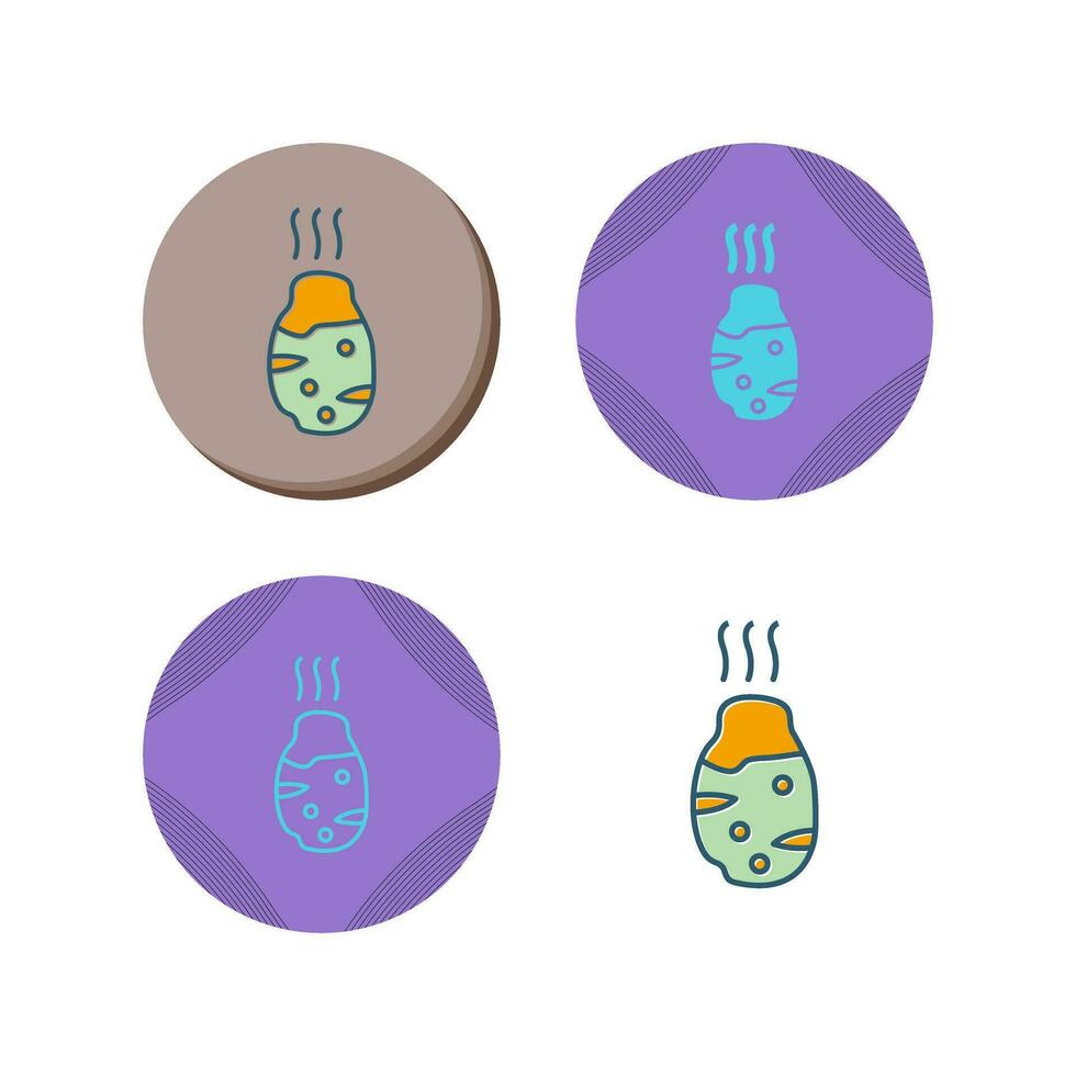 Roasted Potato Vector Icon