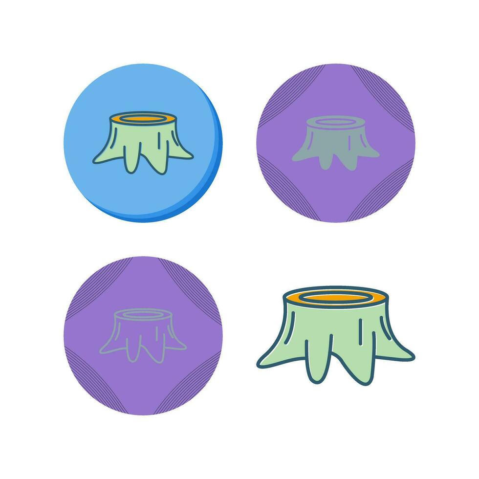 Stump Vector Icon