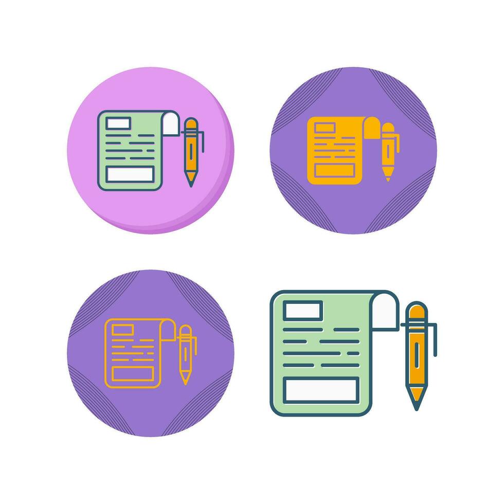 Agreement Vector Icon