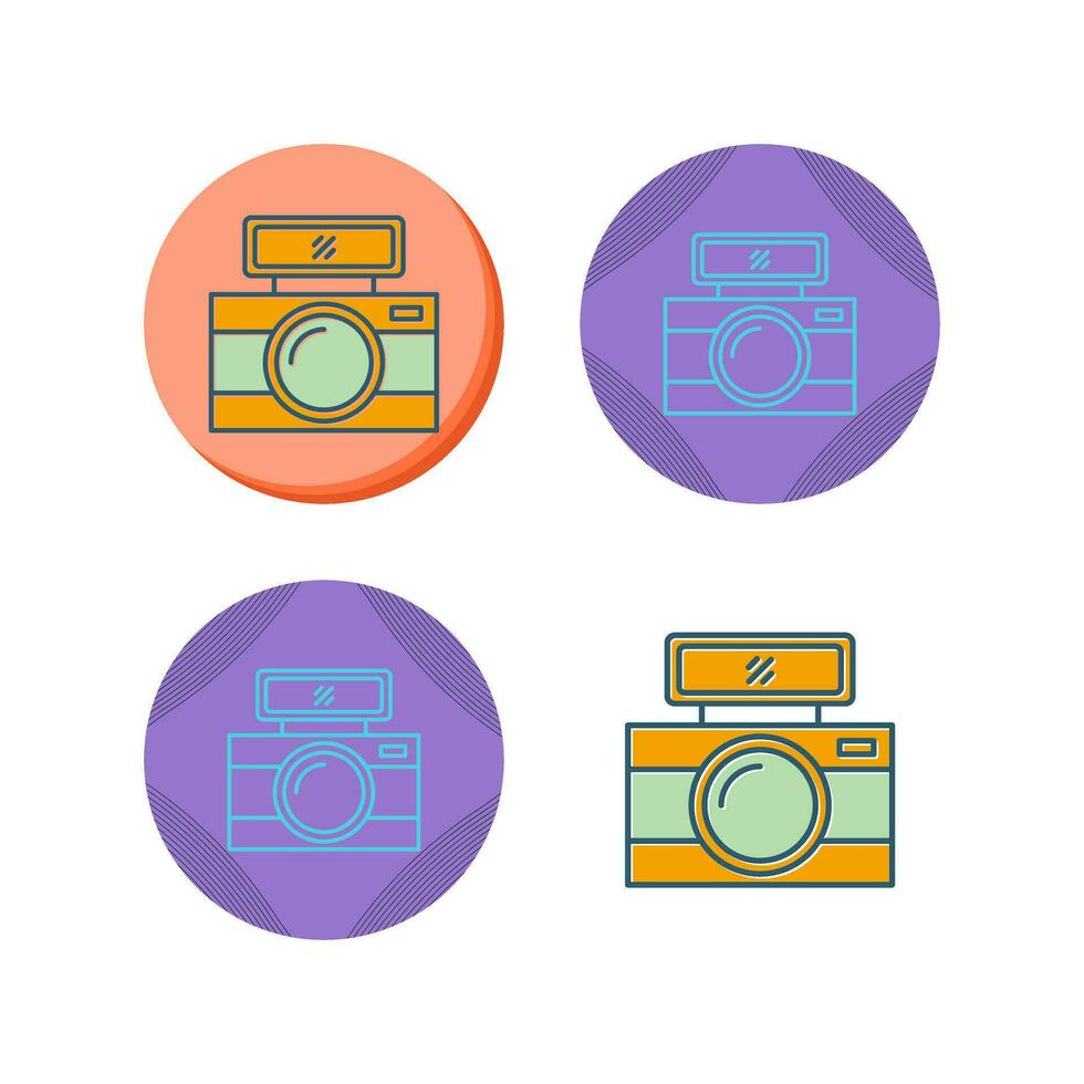 Photo Camera Vector Icon