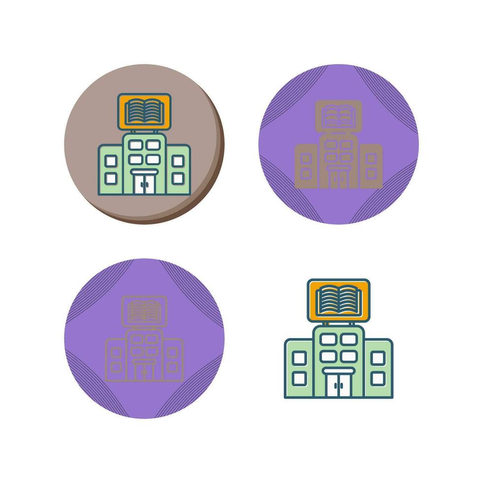 Library Vector Icon