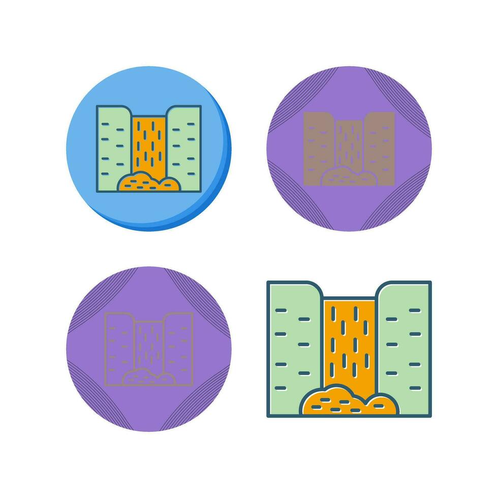 Waterfall Vector Icon
