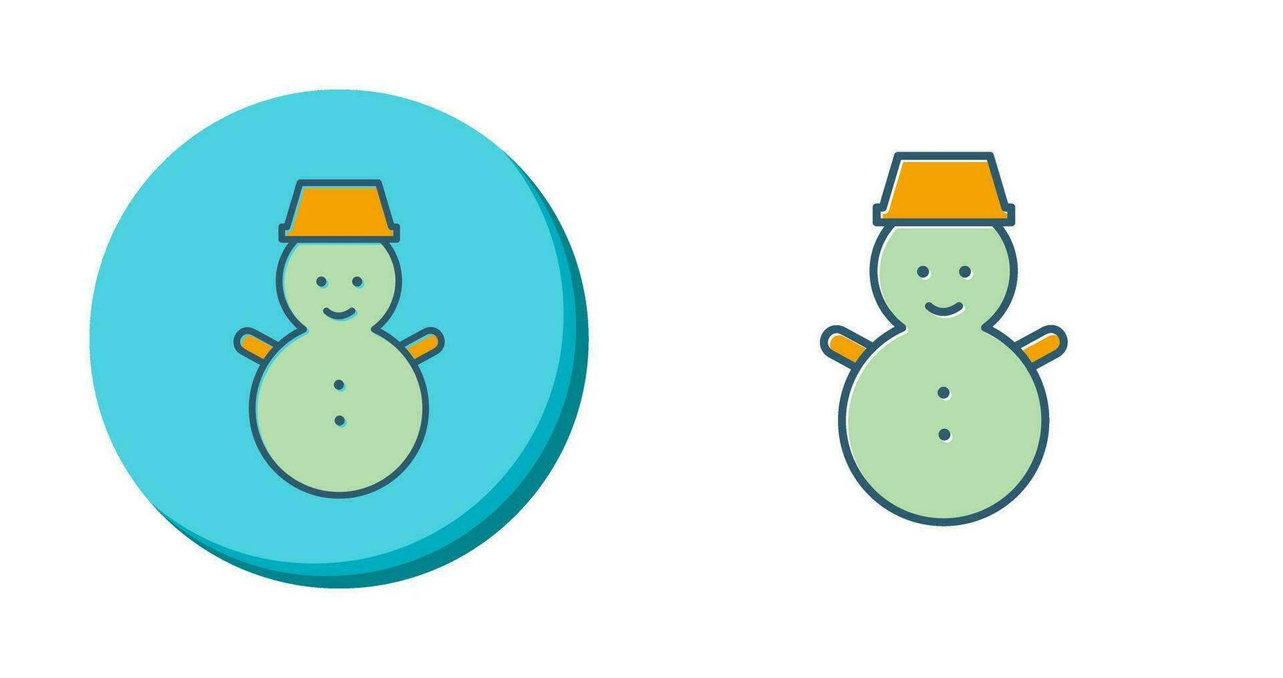 Snowman Vector Icon