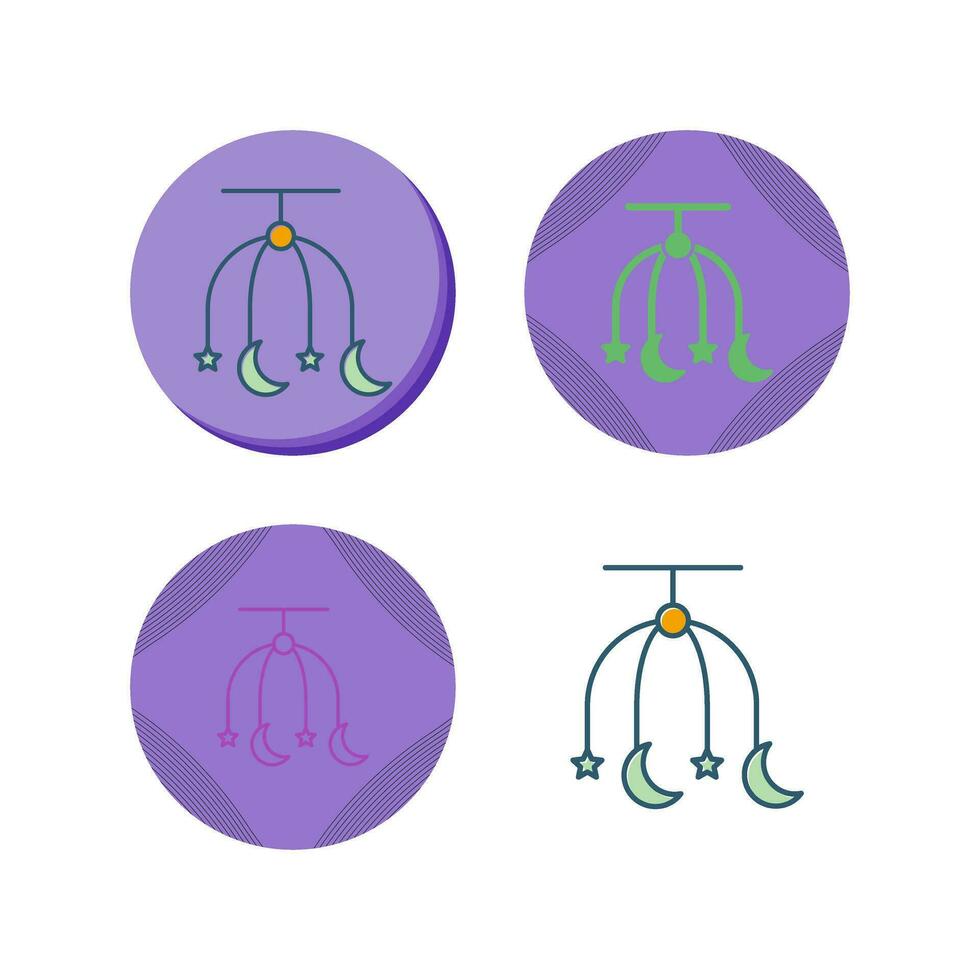 Crib Toy Vector Icon