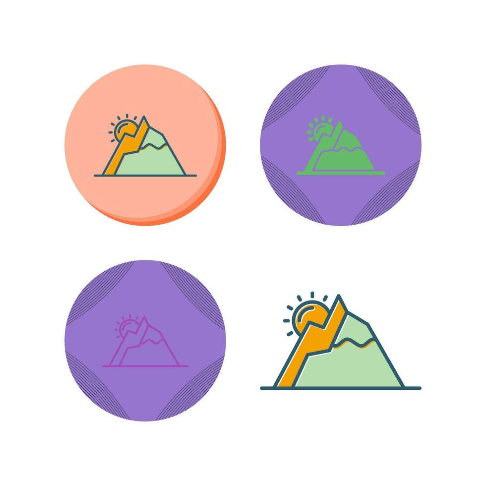 Mountain Vector Icon