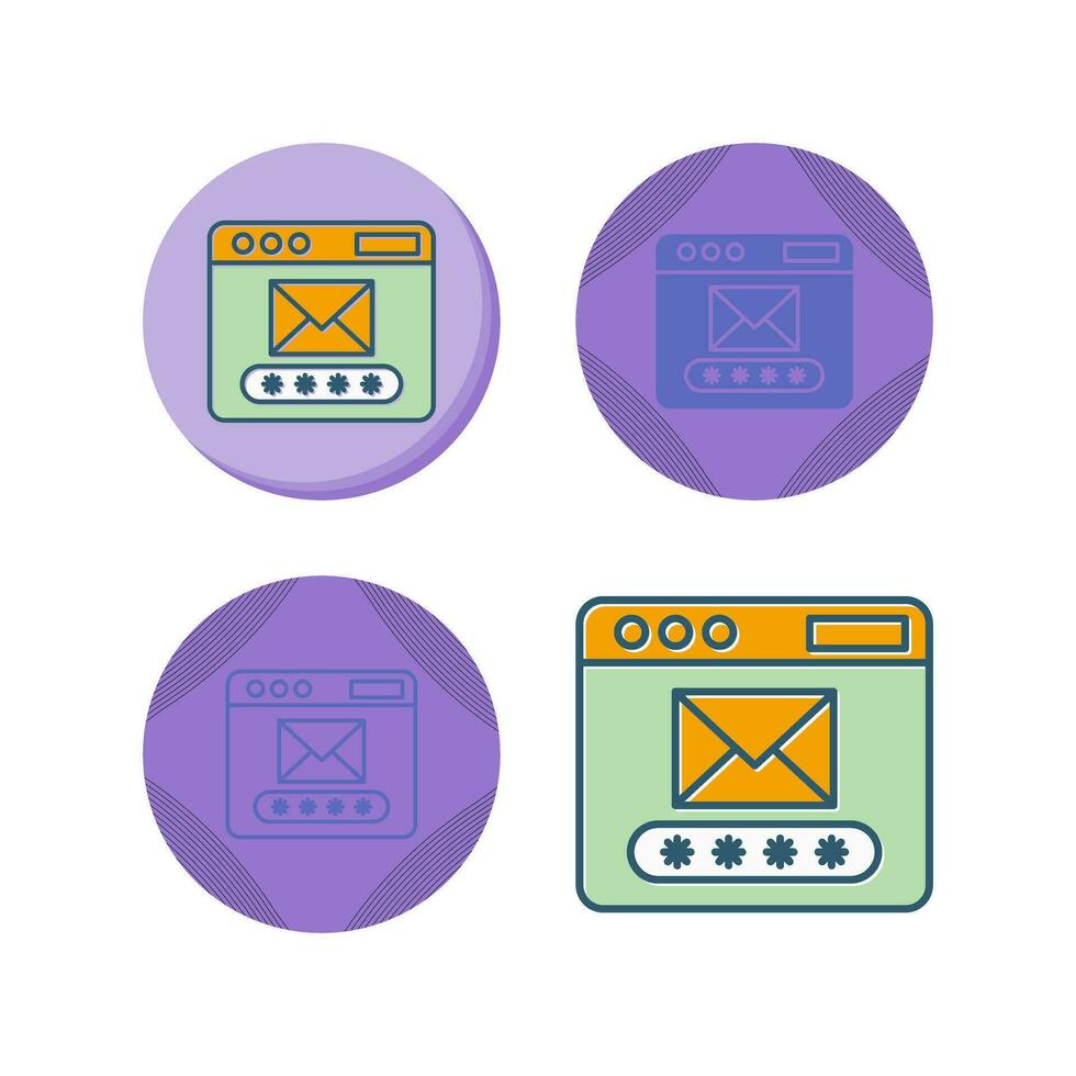 Mail Code Vector Icon