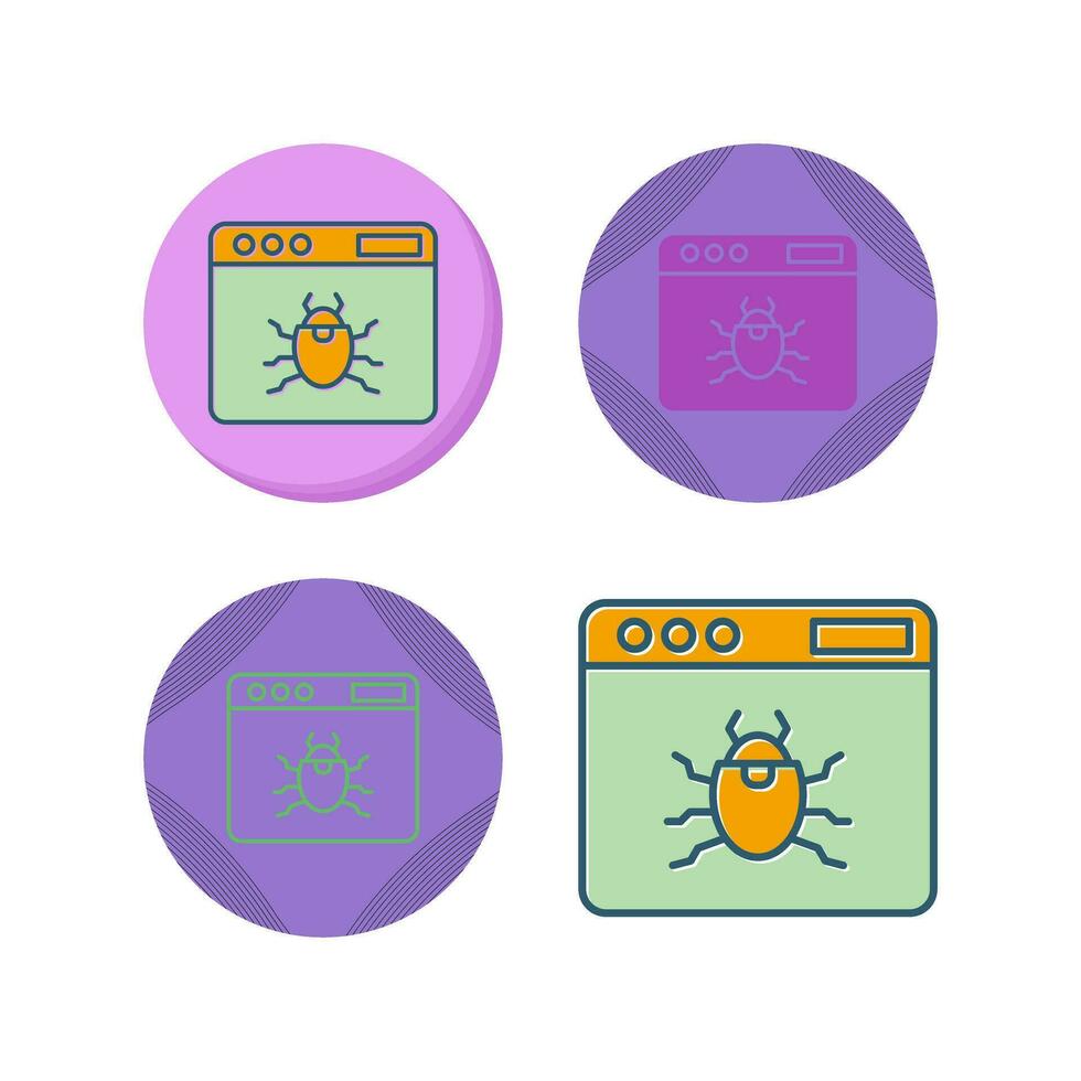 Virus Vector Icon