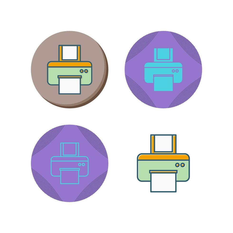 Printer Vector Icon