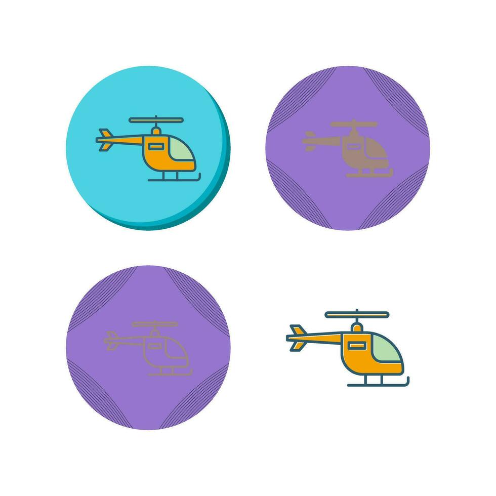 Helicopter Vector Icon