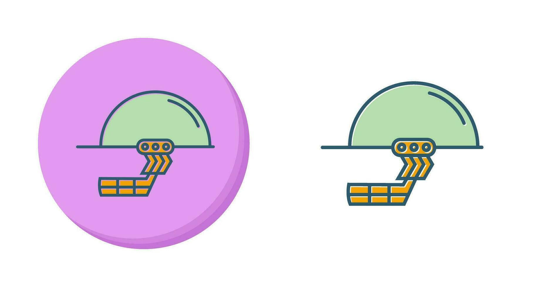 Cricket Helmet Vector Icon