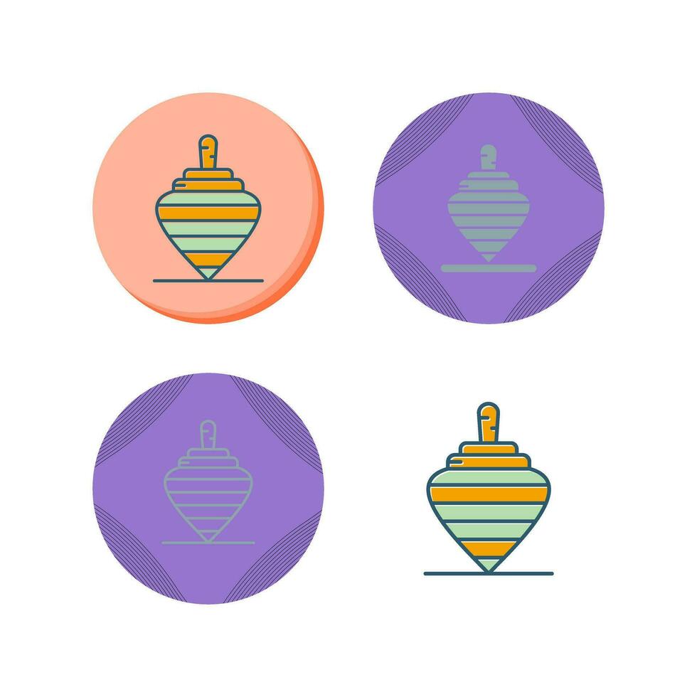 Spinning Top Vector Icon 28733939 Vector Art at Vecteezy