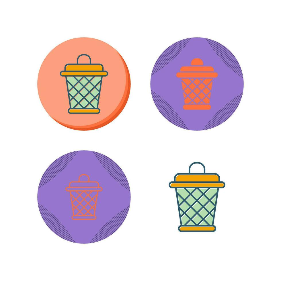 Dustbin Vector Icon