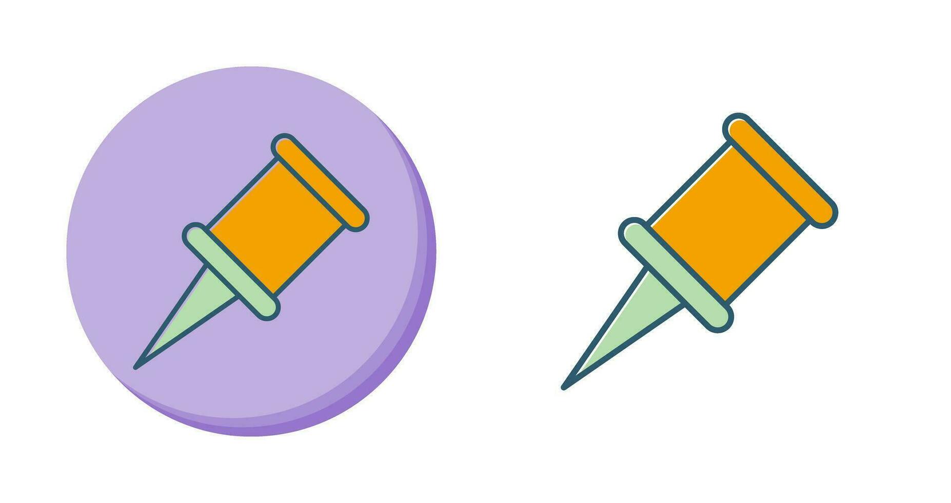 Pin Vector Icon