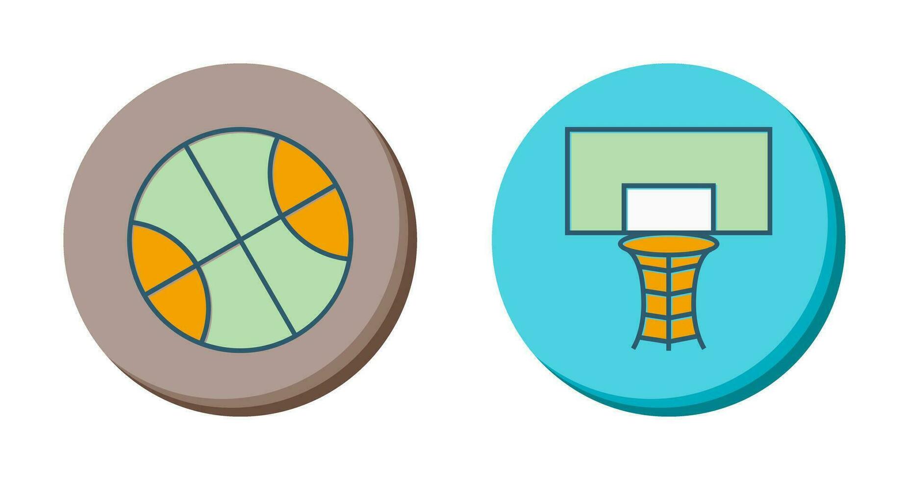 Basketball Hoop Vector Icon