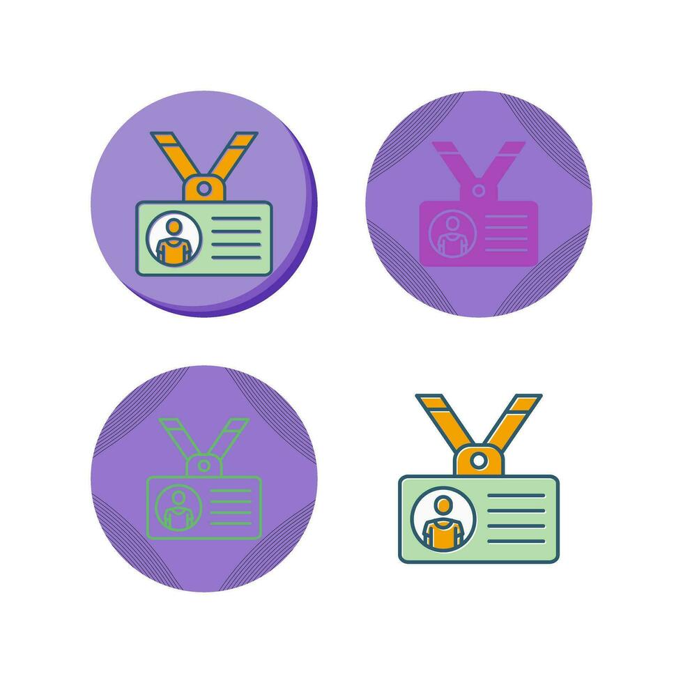 Id card Vector Icon