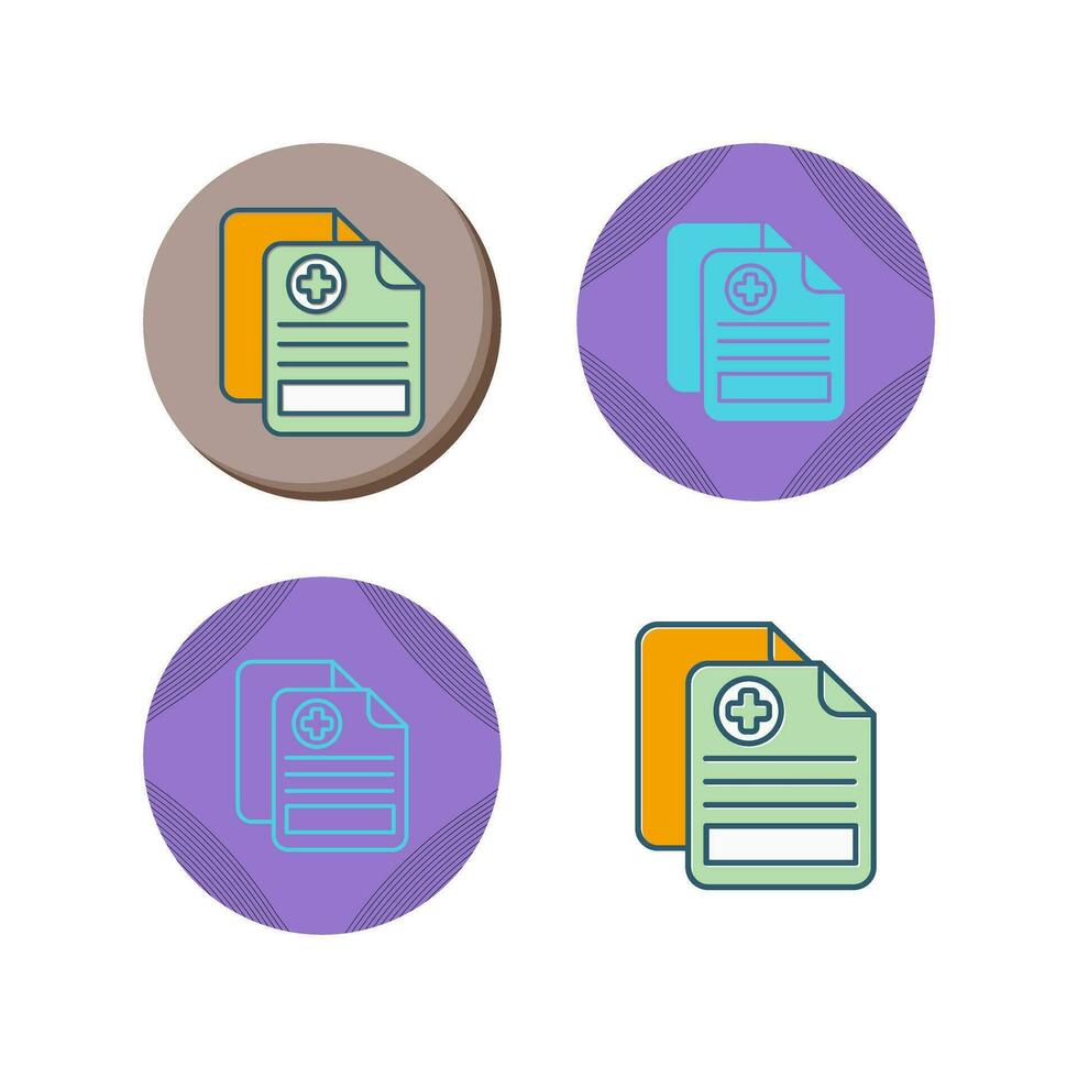 Medical History Vector Icon