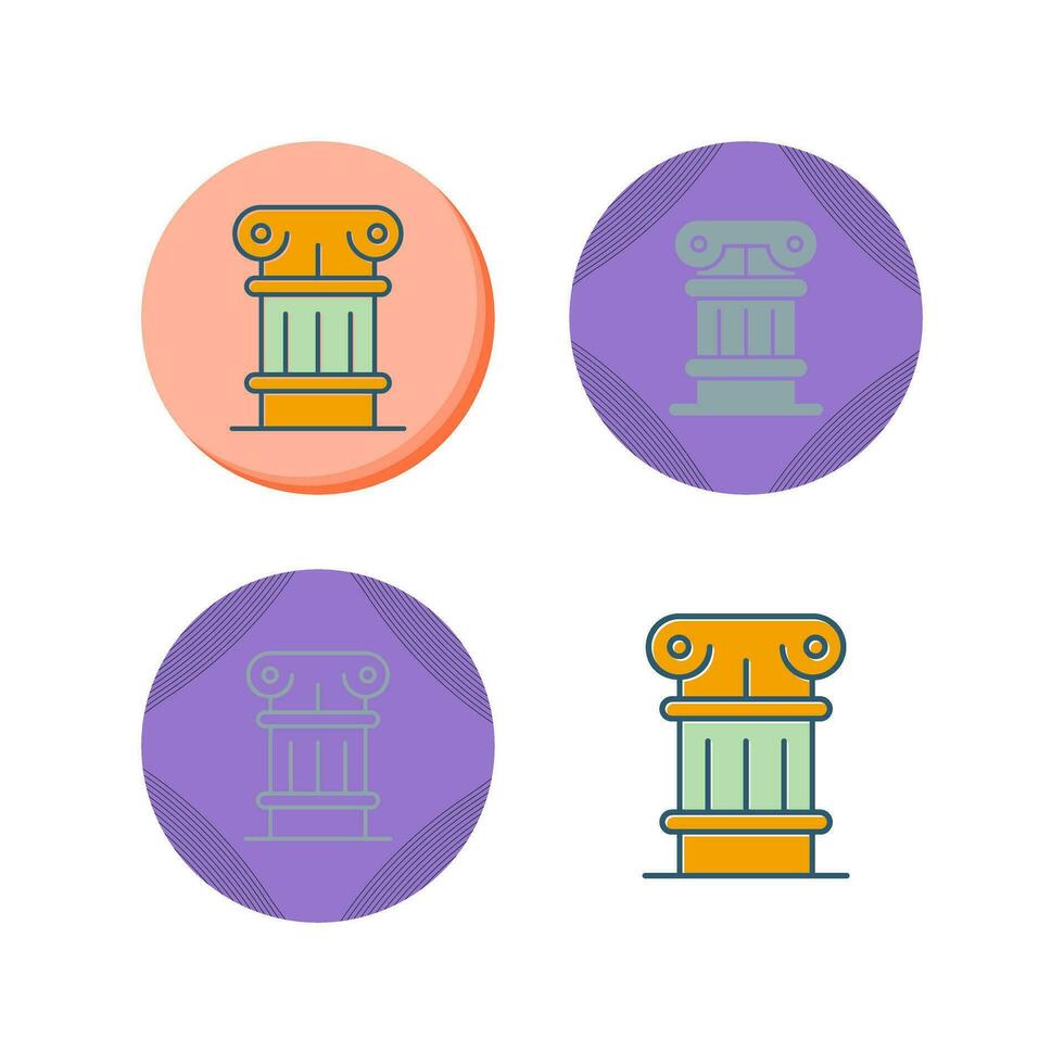 Pillar Vector Icon