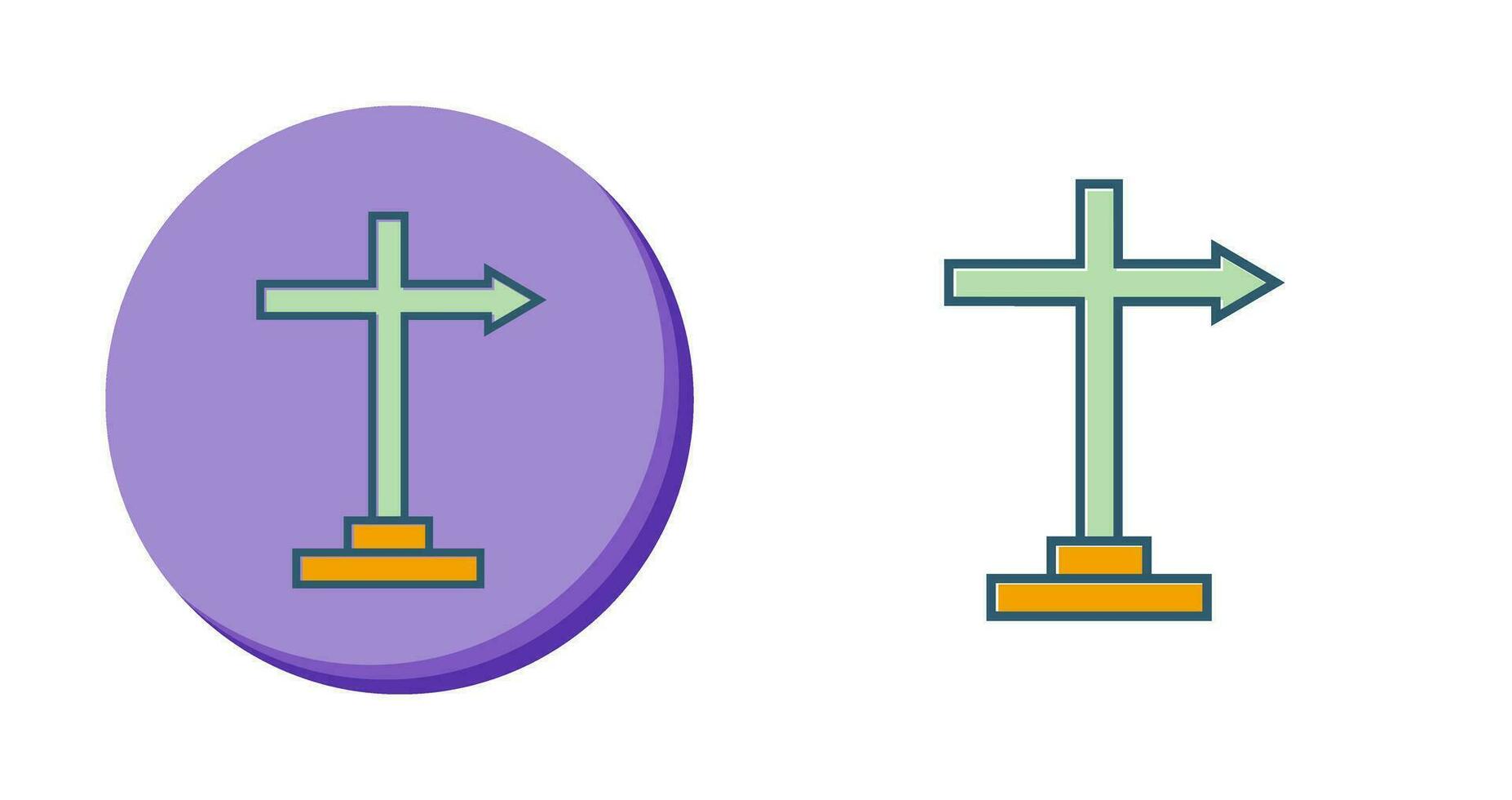 Directions Vector Icon