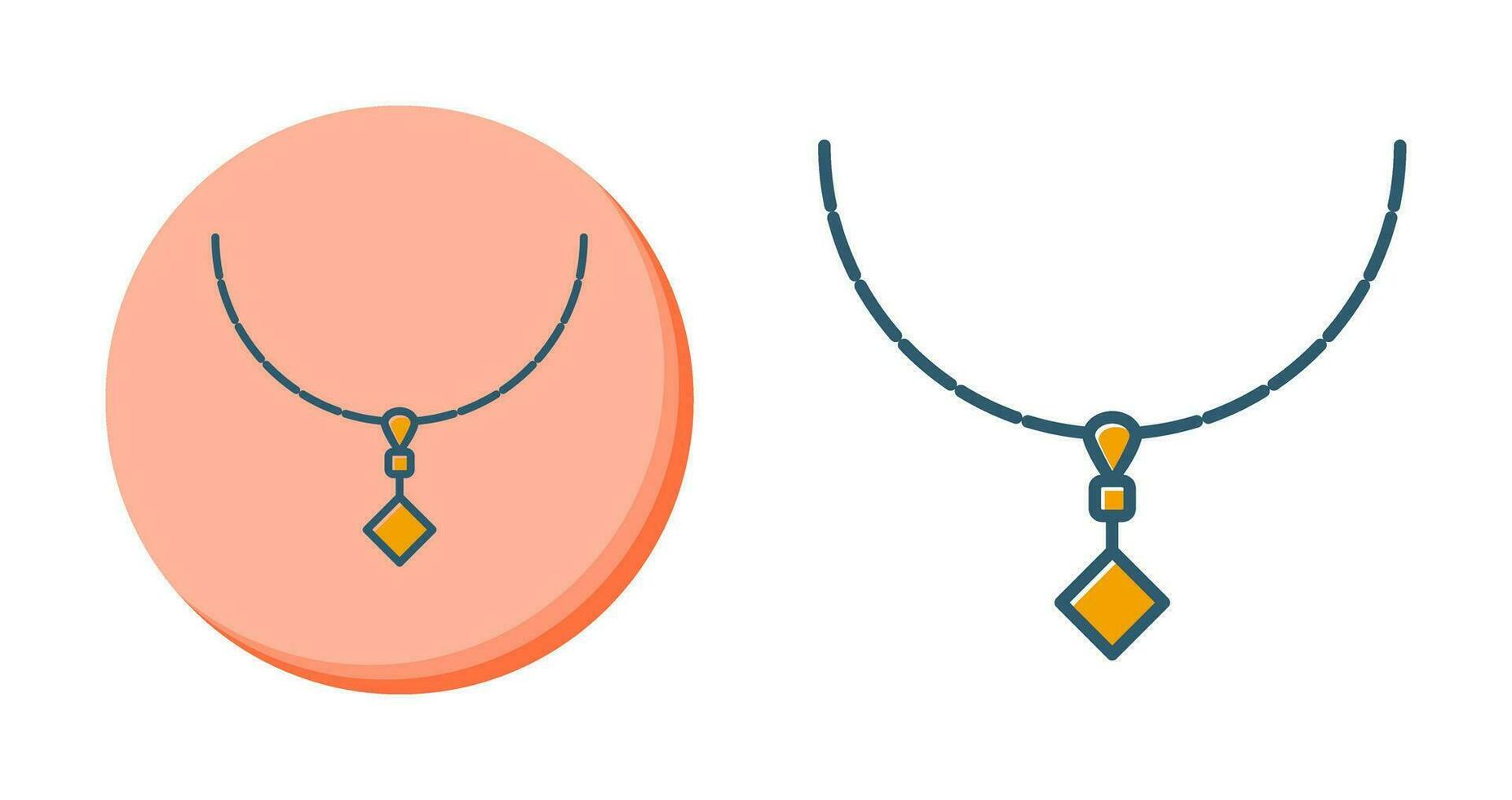 icono de vector de collar