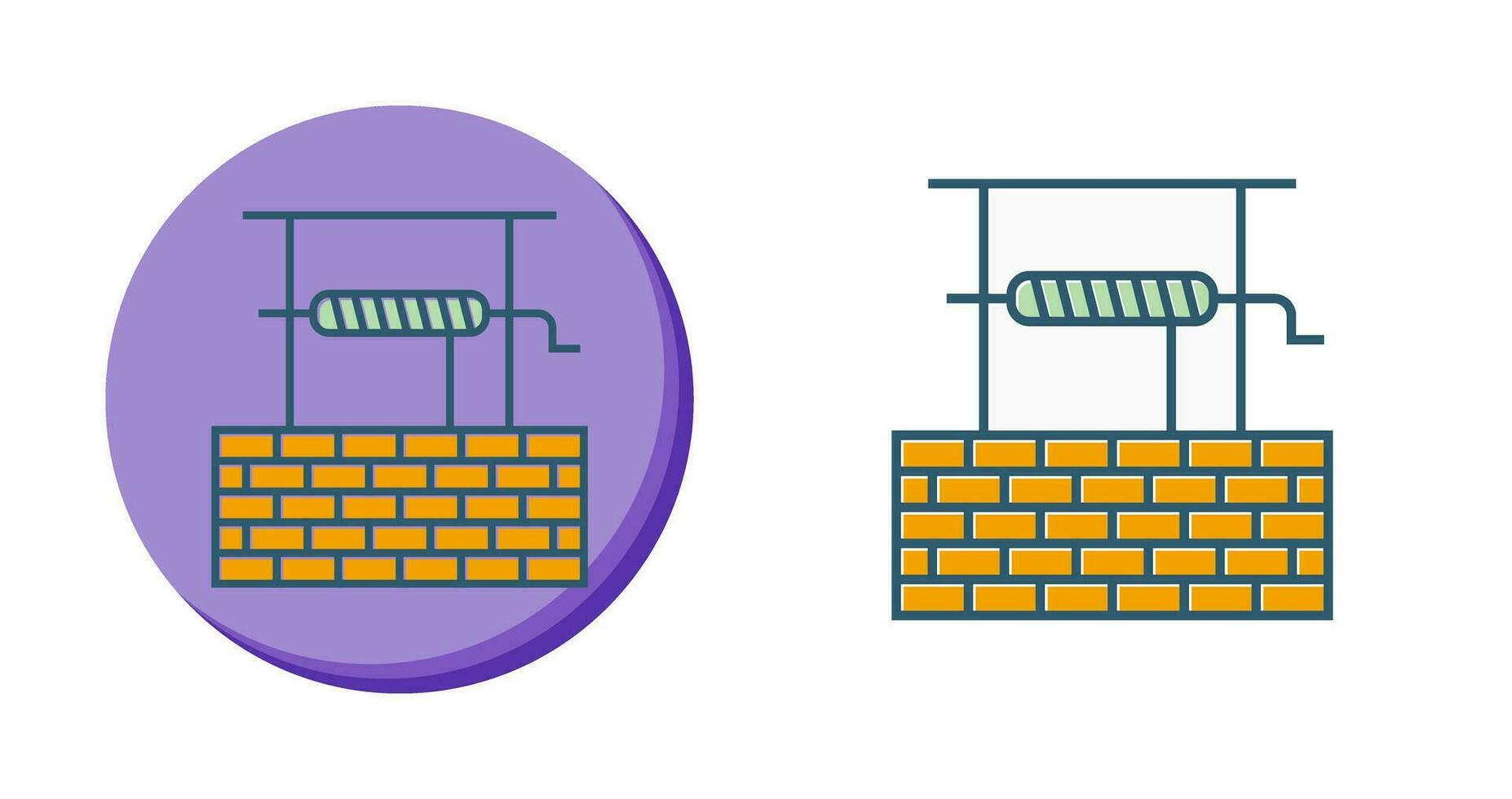 Water Well Vector Icon
