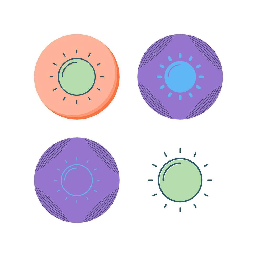 Sun Vector Icon