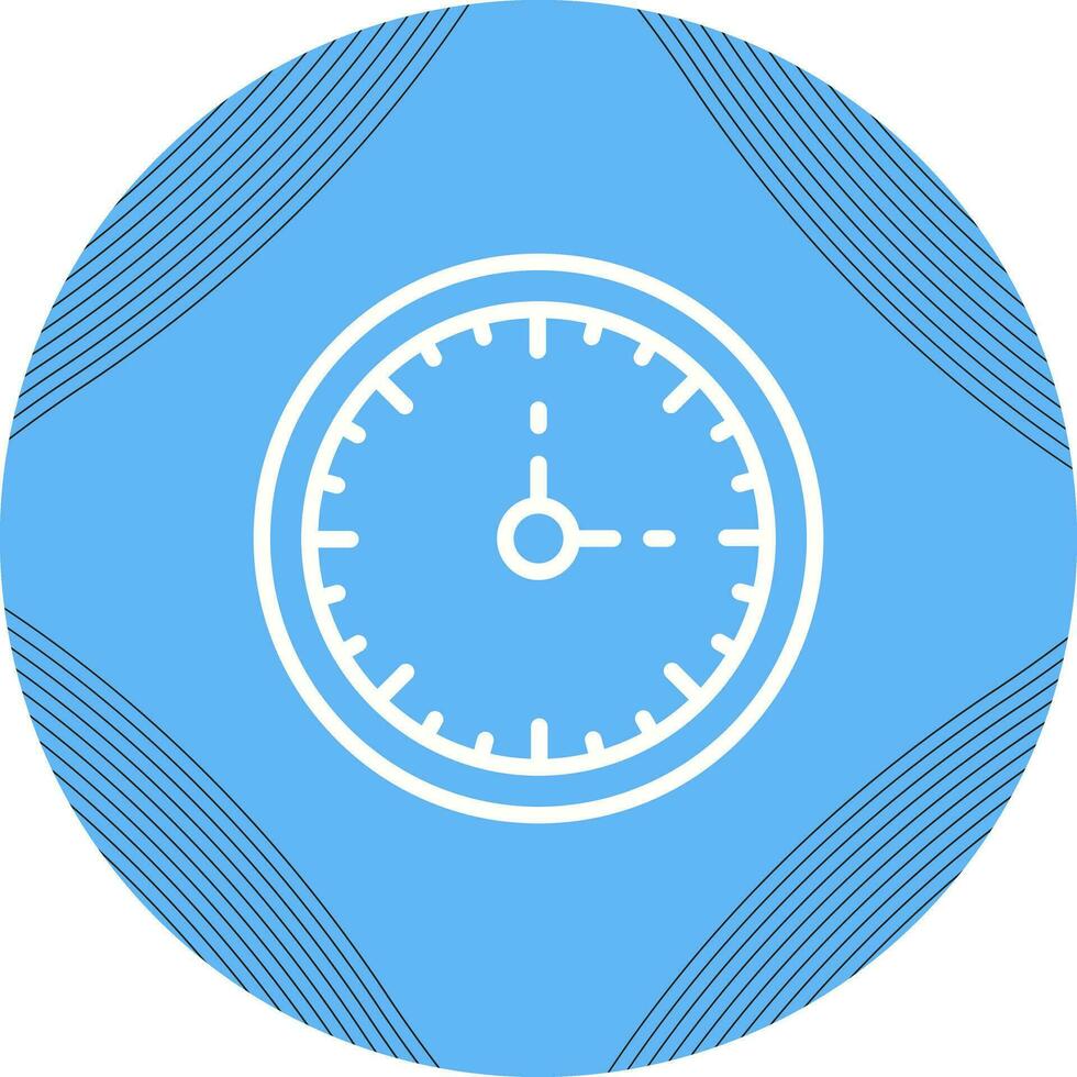 Clock Three Vector Icon