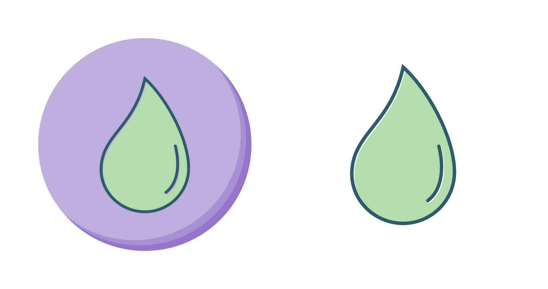 Water Droplet Vector Icon