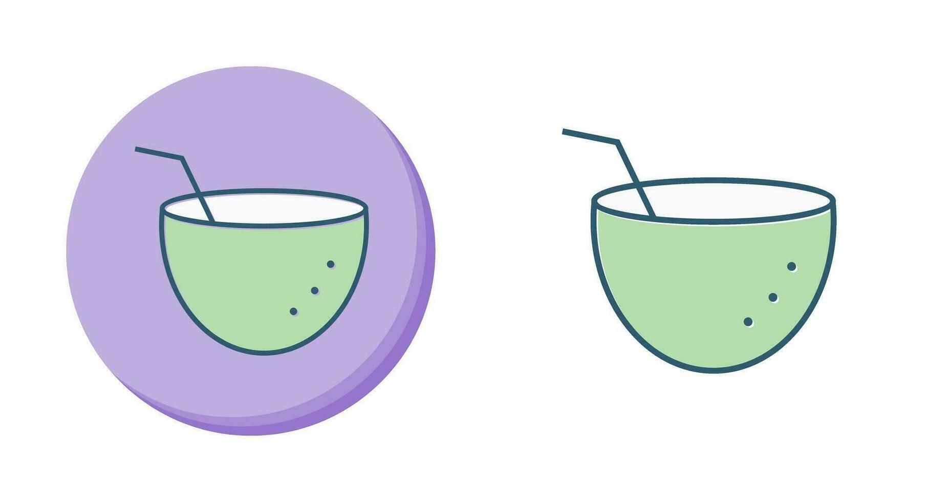 Coconut Vector Icon