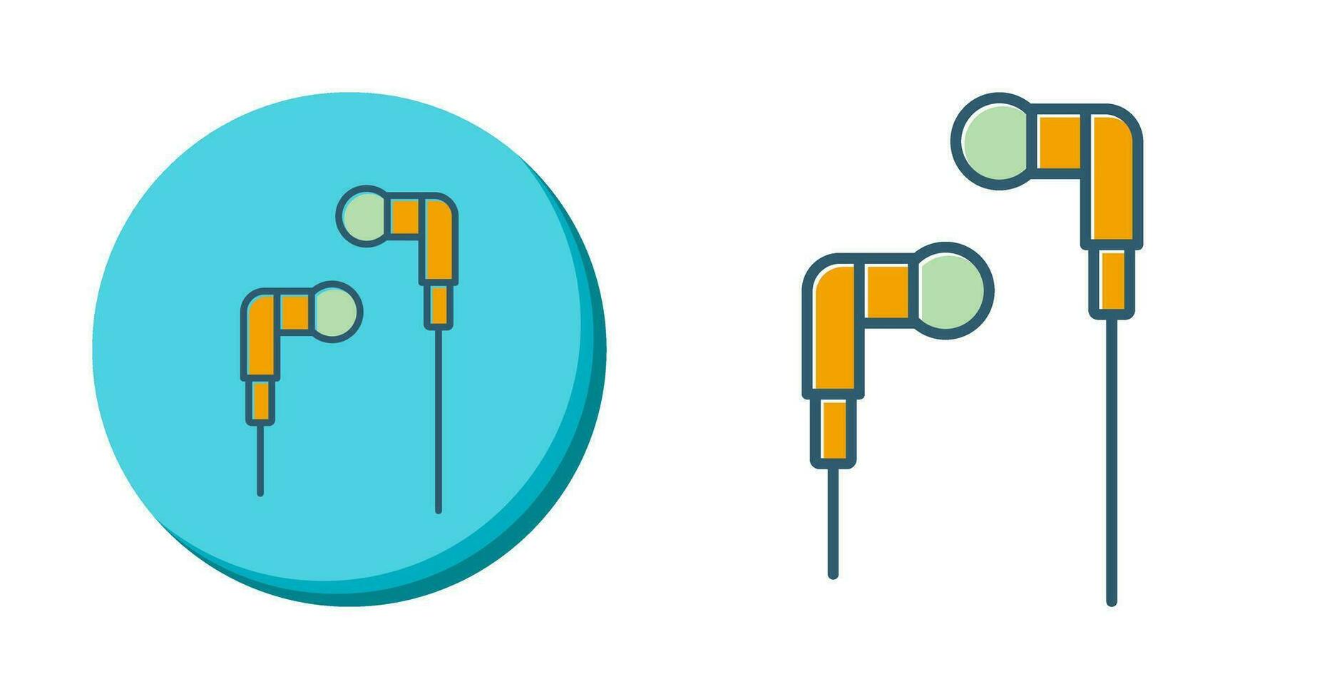 Earphones Vector Icon