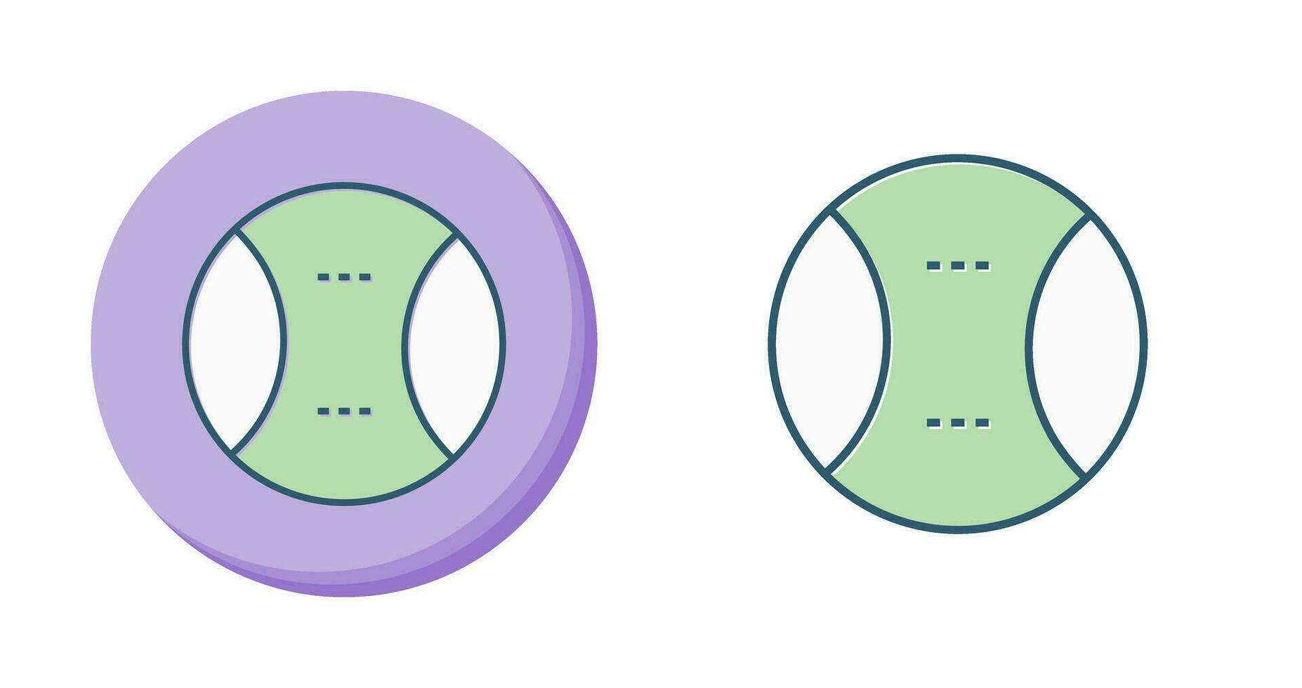 Softball Vector Icon